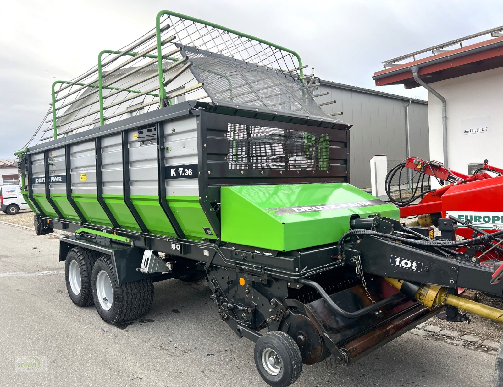 Ladewagen типа Deutz-Fahr K 7.36 mit neuen 19-er Breitreifen und einer guten Ausstattung, Gebrauchtmaschine в Burgrieden (Фотография 14)