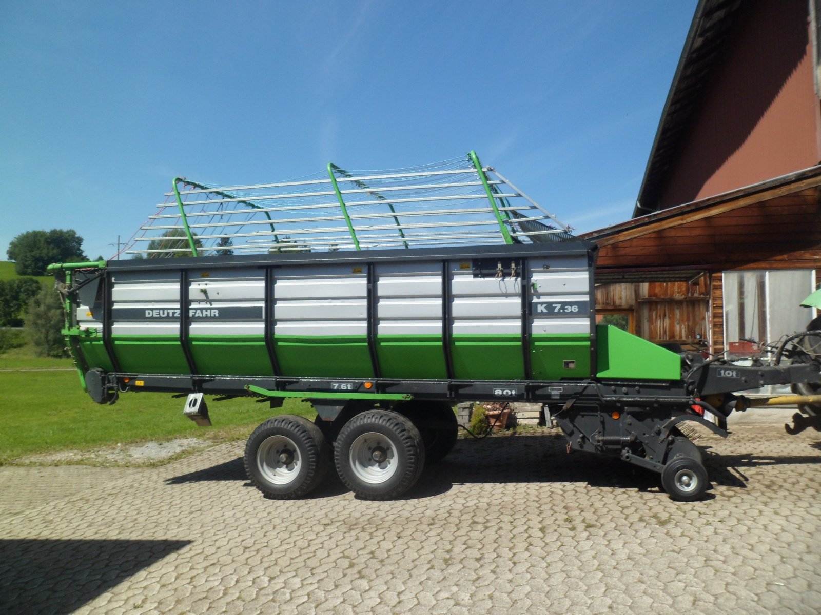 Ladewagen typu Deutz-Fahr K 7.36, Gebrauchtmaschine v Oy-Mittelberg (Obrázek 1)