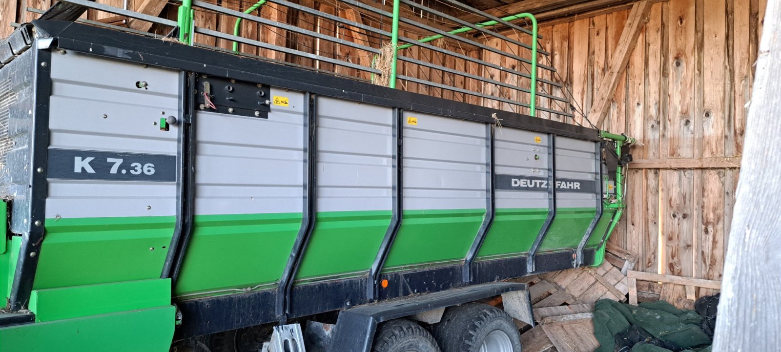 Ladewagen typu Deutz-Fahr K 7.36, Gebrauchtmaschine v Wessobrunn (Obrázek 1)