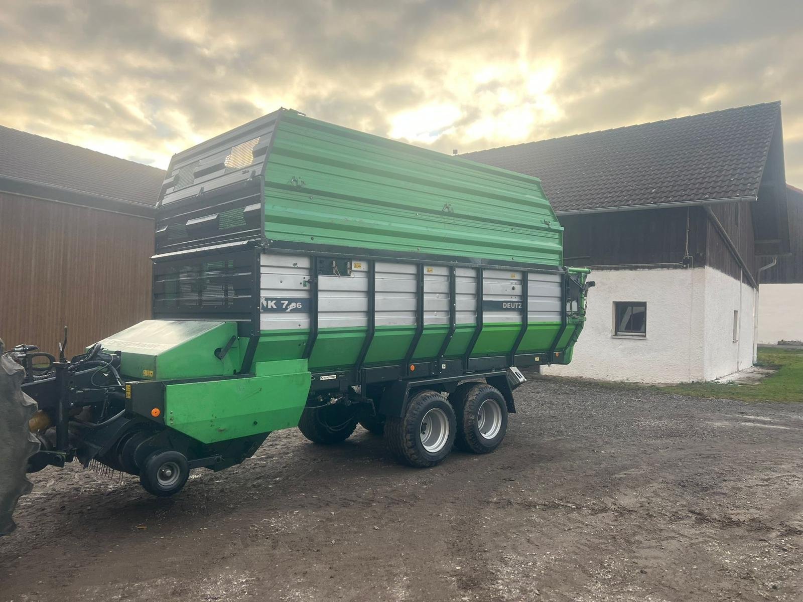 Ladewagen typu Deutz-Fahr K 7.36, Gebrauchtmaschine w Roßbach (Zdjęcie 1)