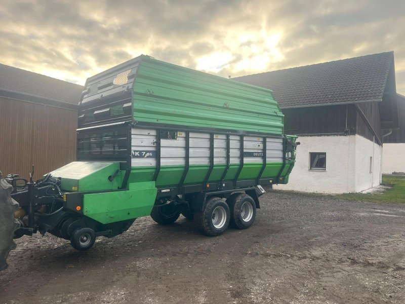 Ladewagen typu Deutz-Fahr K 7.36, Gebrauchtmaschine w Roßbach (Zdjęcie 1)