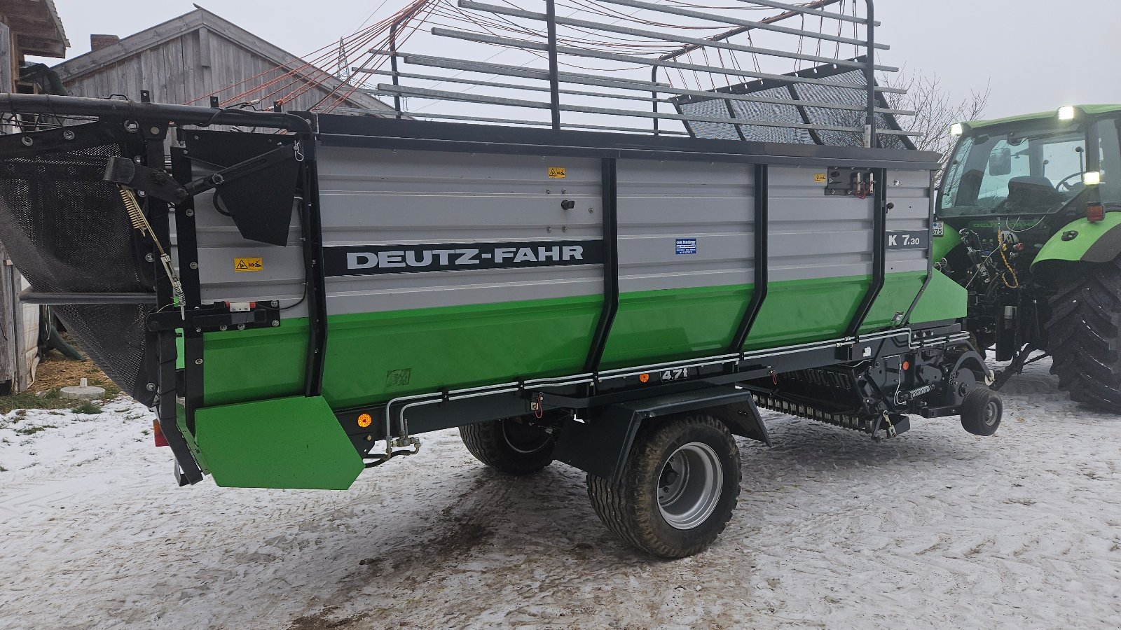 Ladewagen tip Deutz-Fahr KM 7.30, Gebrauchtmaschine in Eggstätt (Poză 3)