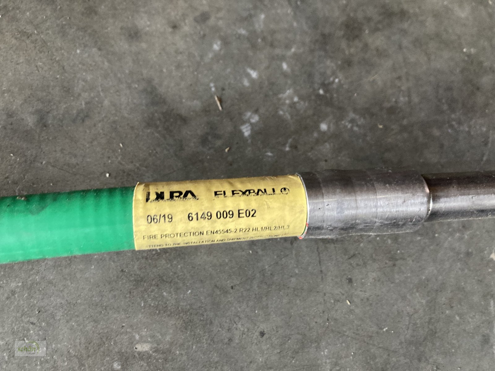 Ladewagen tipa Dura Flexball Bowdenzug ca 2,85 Meter lang für Auflaufbremse 6149009, Neumaschine u Burgrieden (Slika 3)