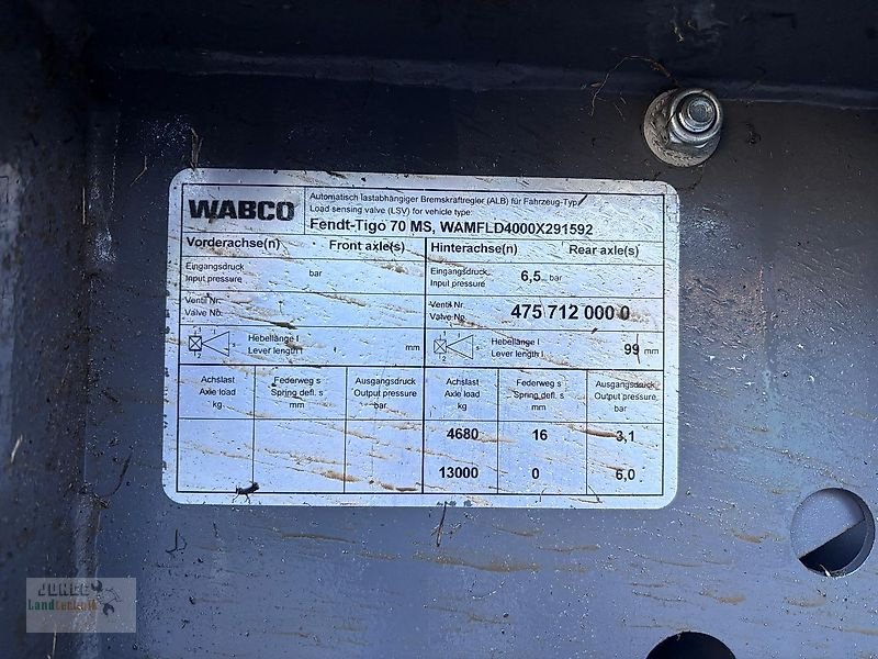 Ladewagen типа Fendt LELY Mengele TIGO 70 MS, Gebrauchtmaschine в Geestland (Фотография 18)