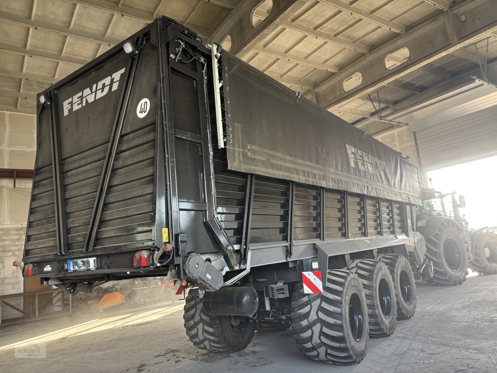 Ladewagen типа Fendt Tigo 100 XR in einem guten Zustand mit Liftachse und Laderaumabdeckung, Gebrauchtmaschine в Burgrieden (Фотография 12)