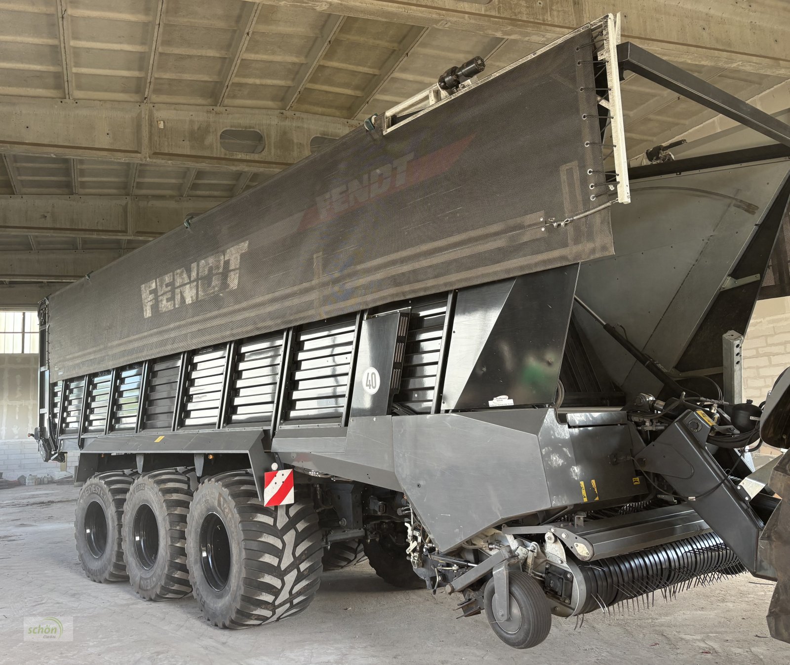 Ladewagen типа Fendt Tigo 100 XR in einem guten Zustand mit Liftachse und Laderaumabdeckung, Gebrauchtmaschine в Burgrieden (Фотография 13)
