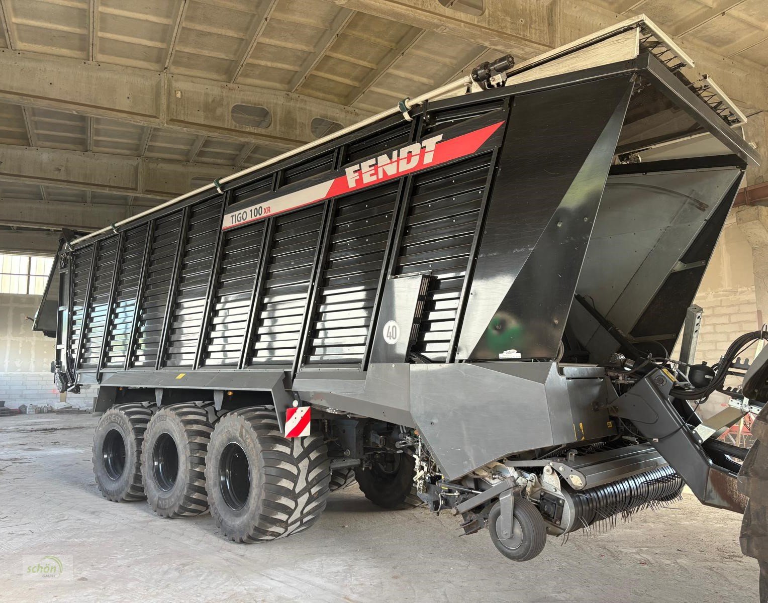 Ladewagen типа Fendt Tigo 100 XR in einem guten Zustand mit Liftachse und Laderaumabdeckung, Gebrauchtmaschine в Burgrieden (Фотография 14)