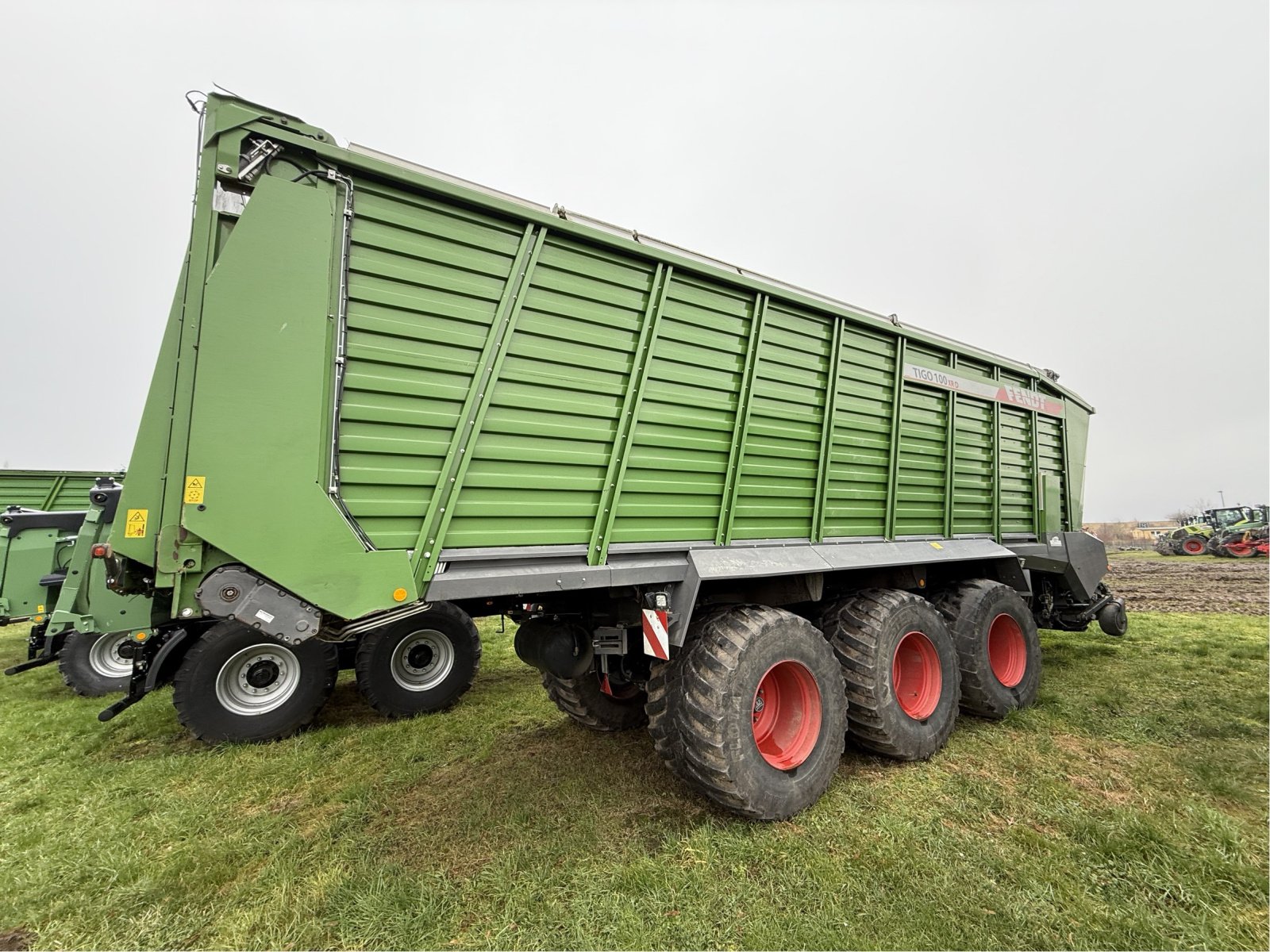 Ladewagen Türe ait Fendt Tigo 100 XR, Gebrauchtmaschine içinde Goldberg (resim 3)