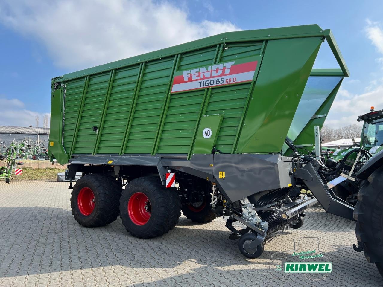 Ladewagen tip Fendt Tigo 65 XR, Neumaschine in Blankenheim (Poză 1)