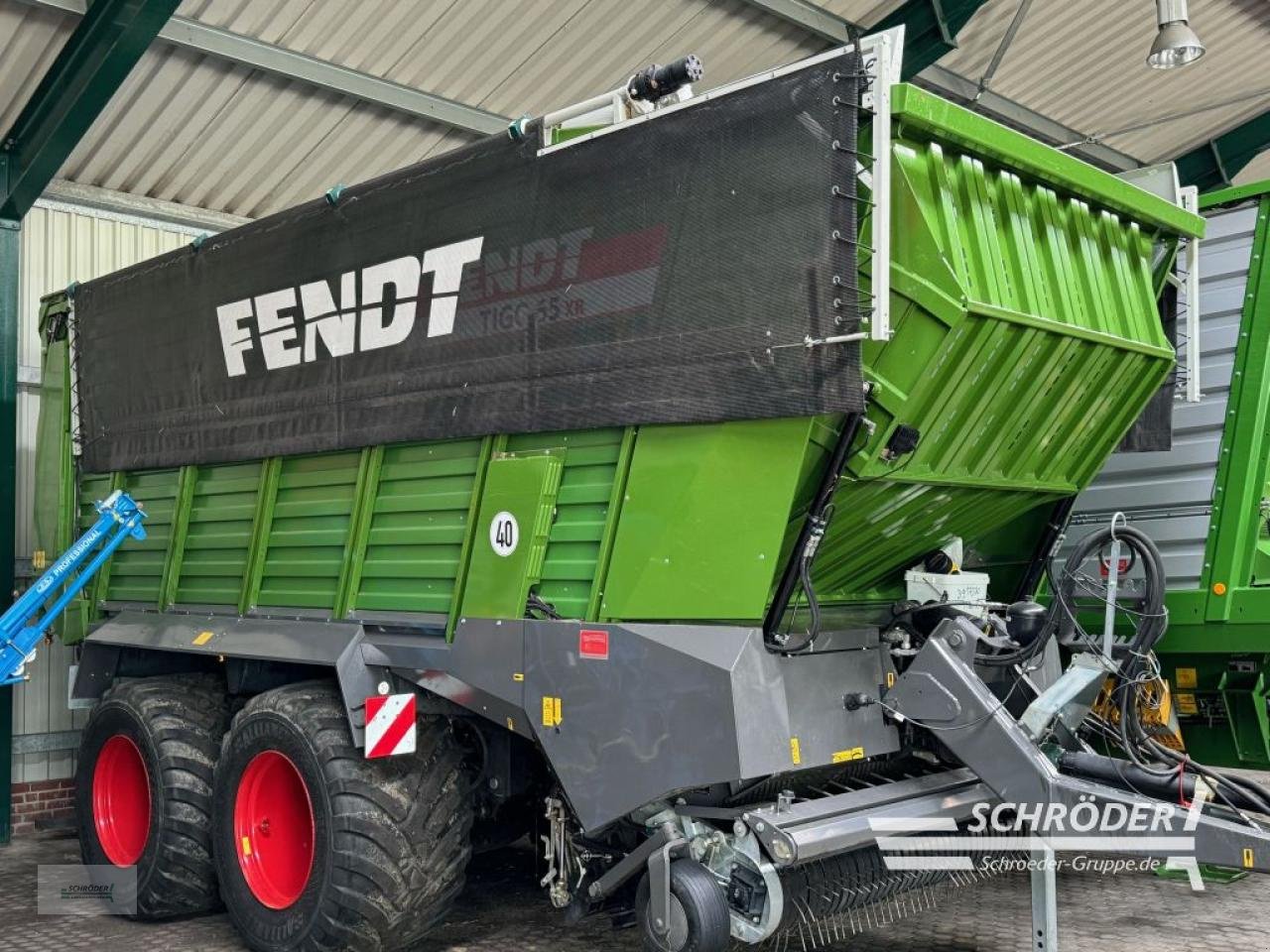 Ladewagen des Typs Fendt TIGO 65 XR, Neumaschine in Scharrel (Bild 1)