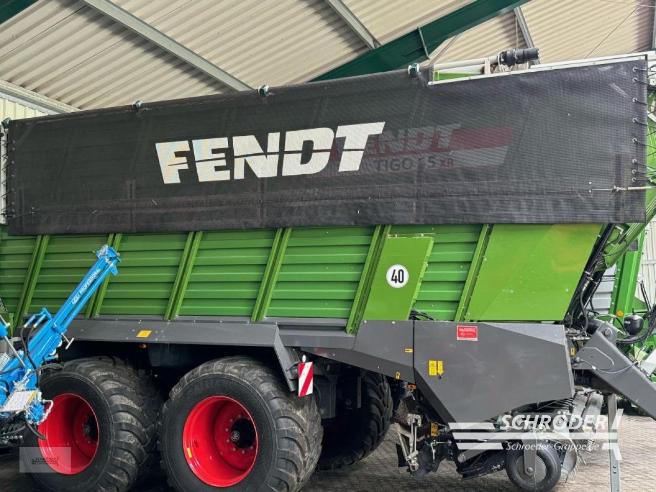 Ladewagen des Typs Fendt TIGO 65 XR, Neumaschine in Scharrel (Bild 2)
