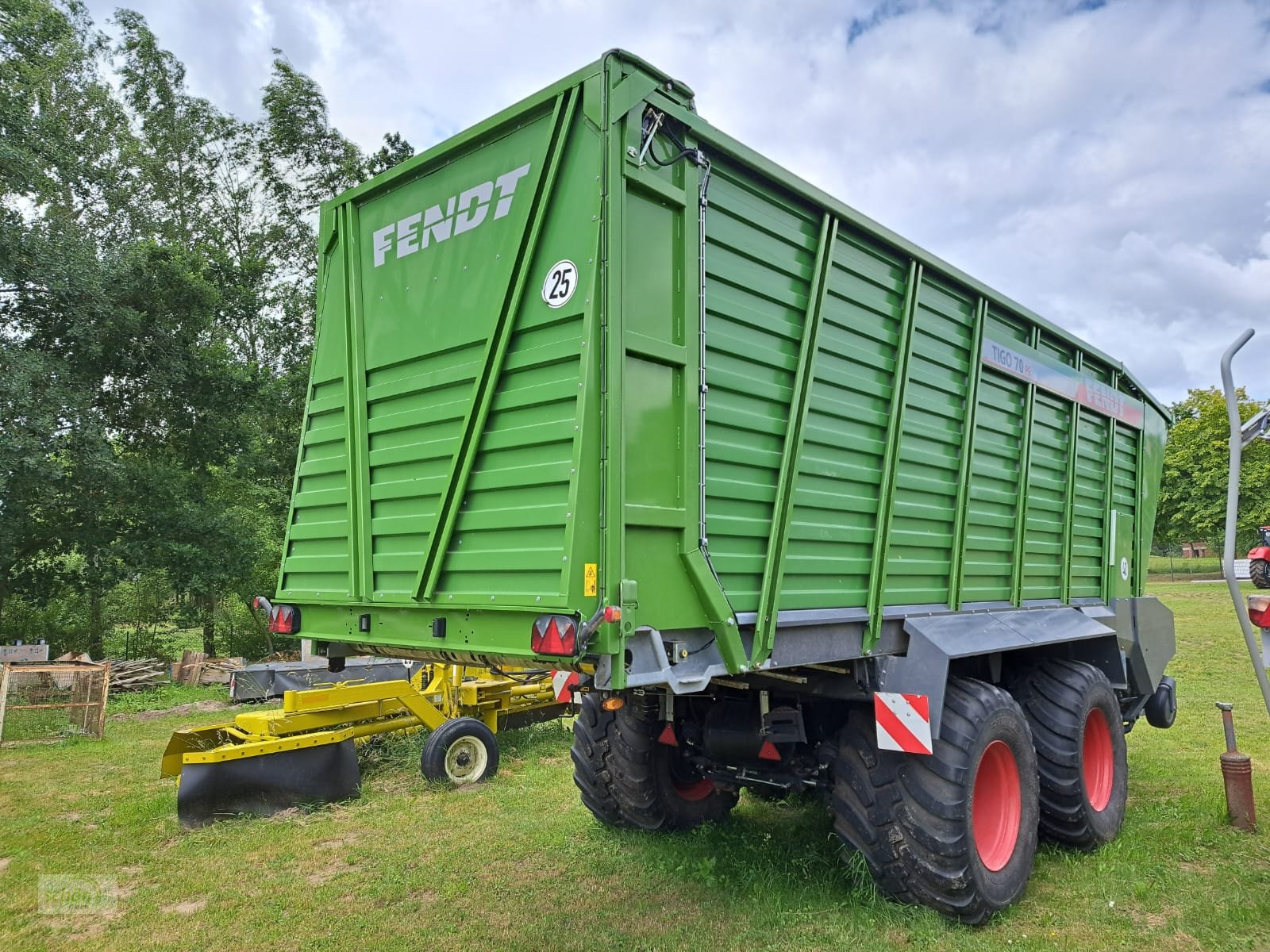 Ladewagen del tipo Fendt Tigo 70 PR - nur 183 Rotor-Stunden - aus erster Hand, Gebrauchtmaschine en Burgrieden (Imagen 5)