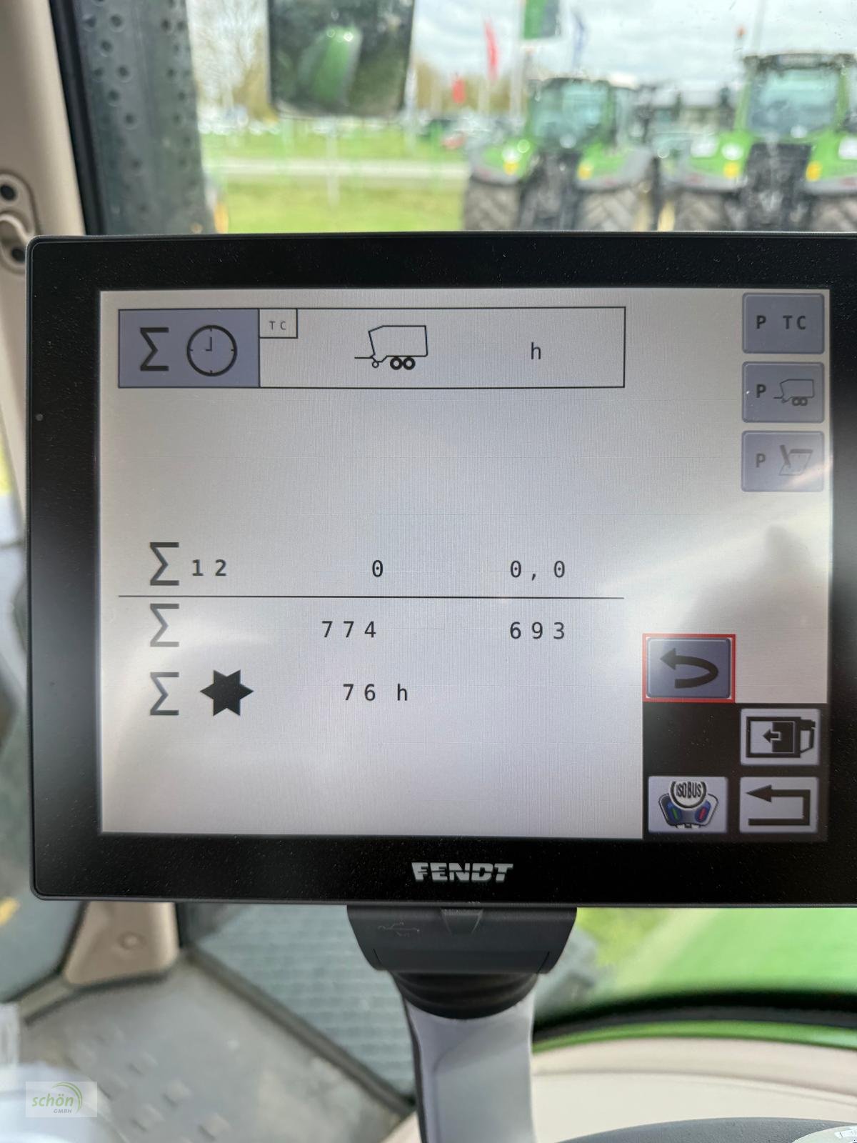 Ladewagen van het type Fendt Tigo 70 PR nur 774 Fuhren bzw 76 Stunden und mit 750/45 R26,5 Bereifung, Gebrauchtmaschine in Burgrieden (Foto 9)