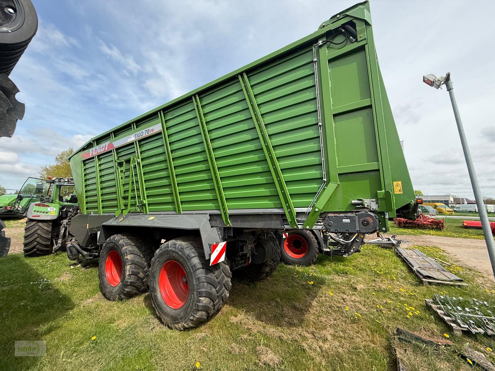 Ladewagen typu Fendt Tigo 70 PR nur 774 Fuhren bzw 76 Stunden und mit 750/45 R26,5 Bereifung, Gebrauchtmaschine v Bützow (Obrázek 3)
