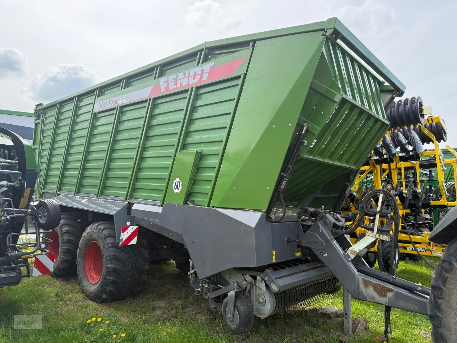 Ladewagen typu Fendt Tigo 70 PR nur 774 Fuhren bzw 76 Stunden und mit 750/45 R26,5 Bereifung, Gebrauchtmaschine v Bützow (Obrázek 7)