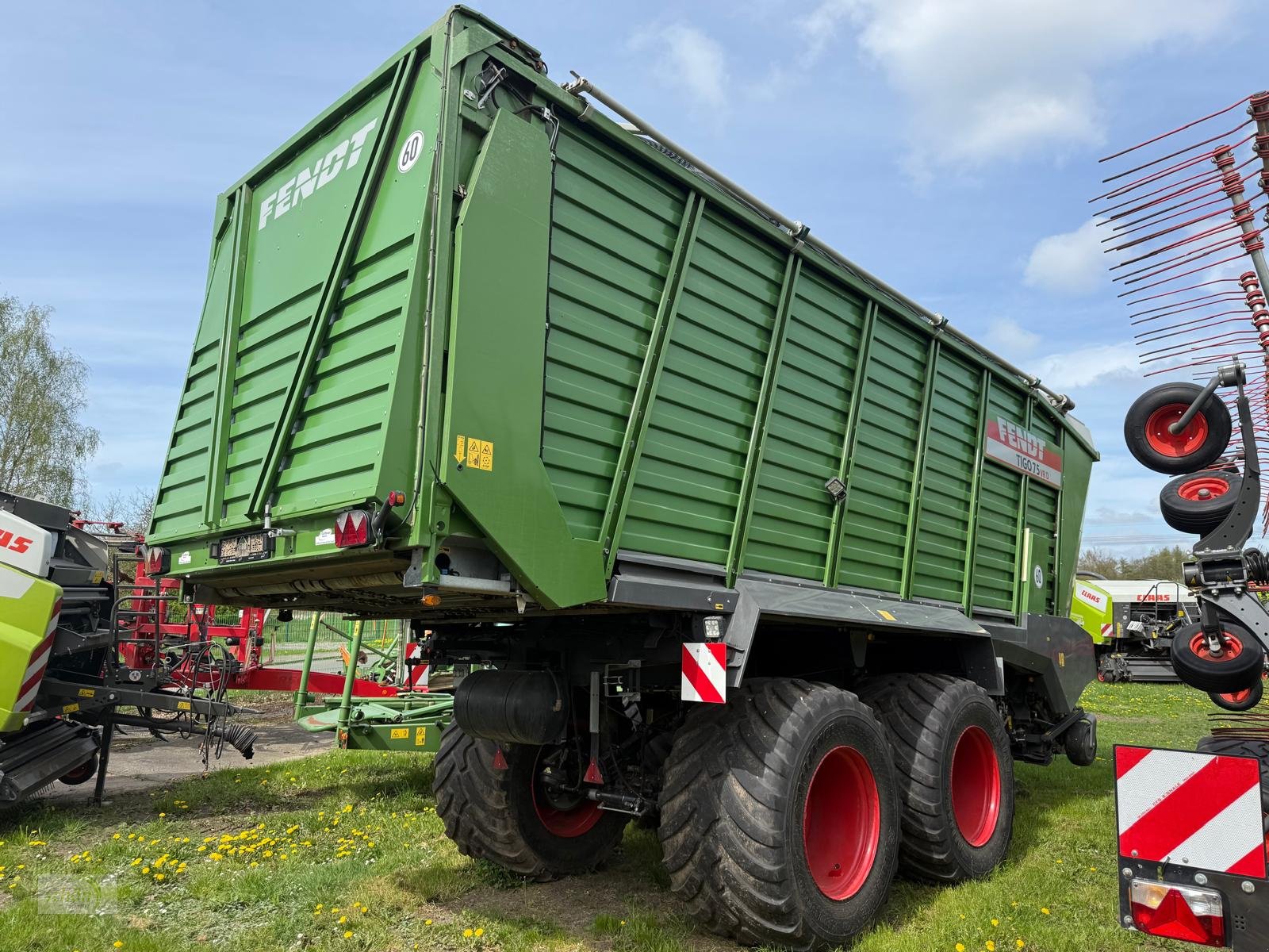 Ladewagen typu Fendt Tigo 75 VR mit 800-er Bereifung, Laderaumabdeckung und Dosierwalzen, Gebrauchtmaschine v Bützow (Obrázek 3)