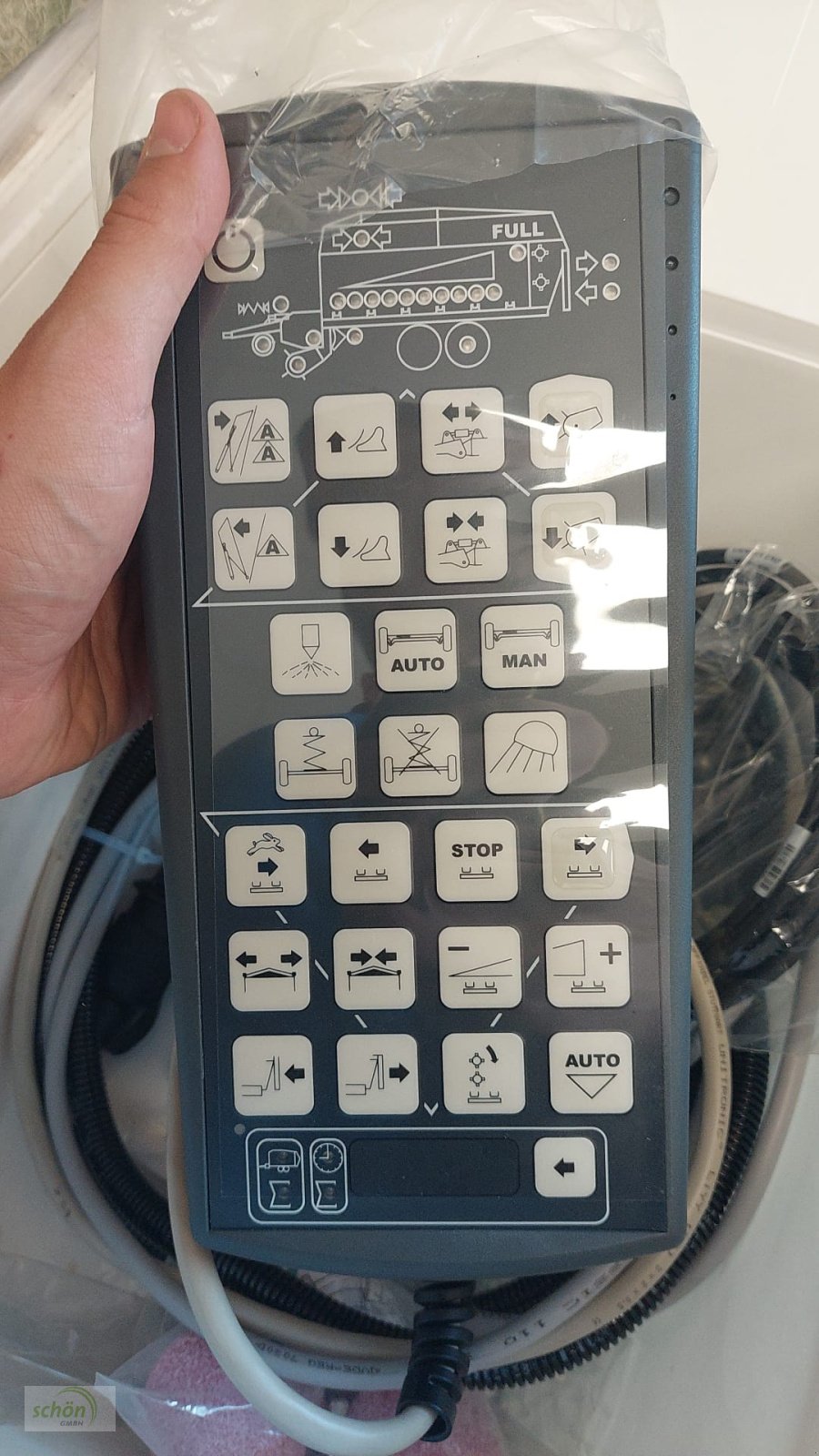 Ladewagen des Typs Fendt Tigo 75 VR neu und unbenutzt - 800-er Bereifung, Laderaumabdeckung - Topausstattung, Neumaschine in Burgrieden (Bild 17)