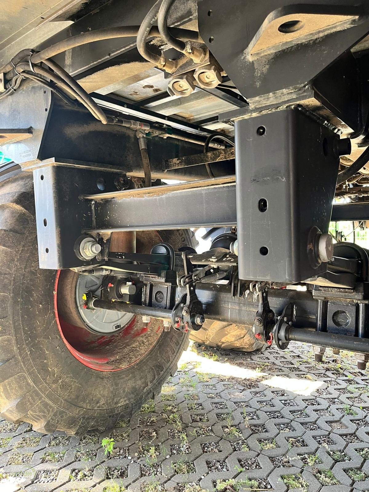 Ladewagen del tipo Fendt Tigo 75 XR mit 800/45 R30,5 Bereifung, Laderaumabdeckung und 2 Dosierwalzen, Gebrauchtmaschine en Burgrieden (Imagen 7)