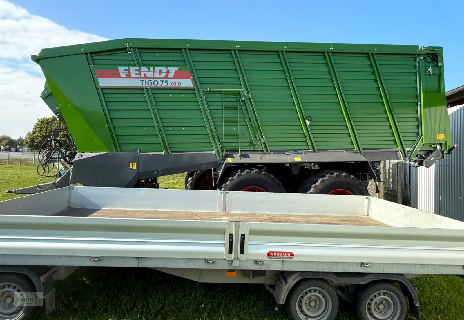 Ladewagen typu Fendt Tigo 75 XR neu und unbenutzt - mit guter Ausstattung und 3 Dosierwalzen, Neumaschine v Kruckow (Obrázek 2)