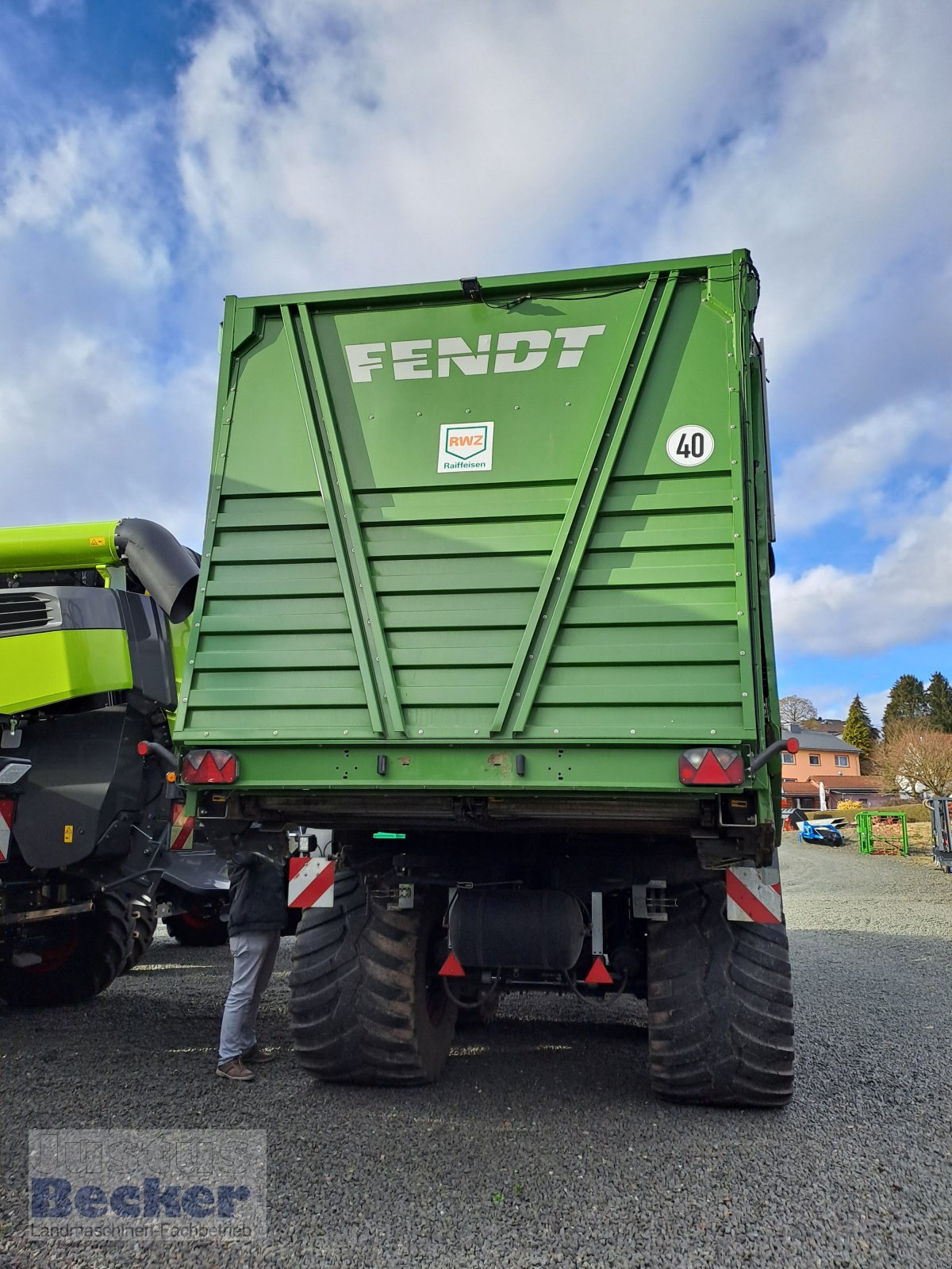 Ladewagen des Typs Fendt Tigo 75 XR, Gebrauchtmaschine in Nidda-Michelnau (Bild 5)