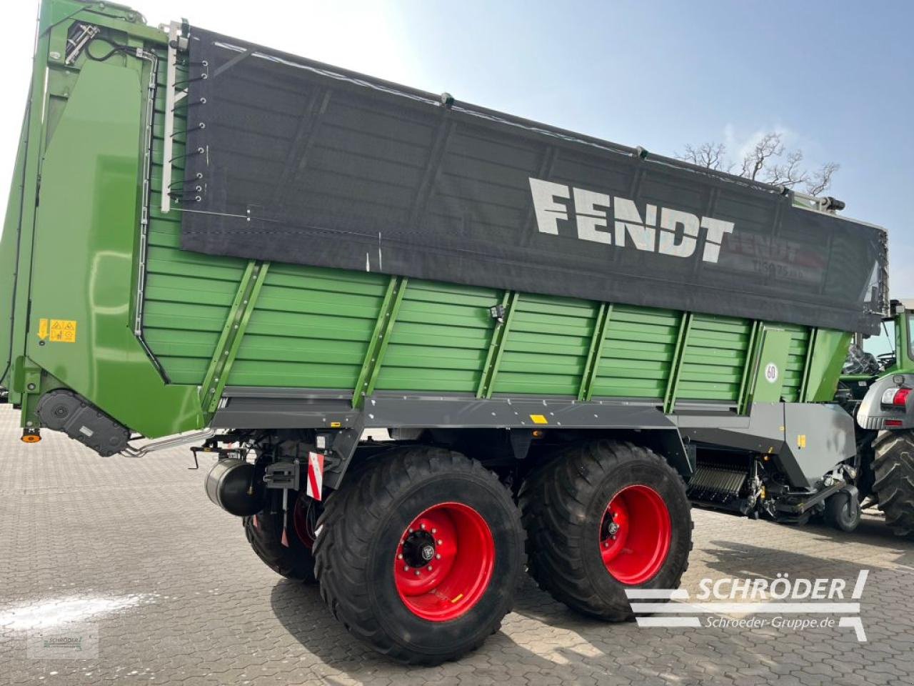 Ladewagen of the type Fendt TIGO 75 XR, Neumaschine in Friedland (Picture 1)