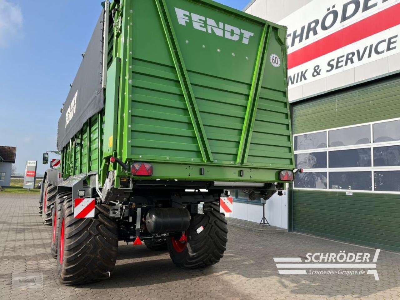 Ladewagen of the type Fendt TIGO 75 XR, Neumaschine in Friedland (Picture 2)
