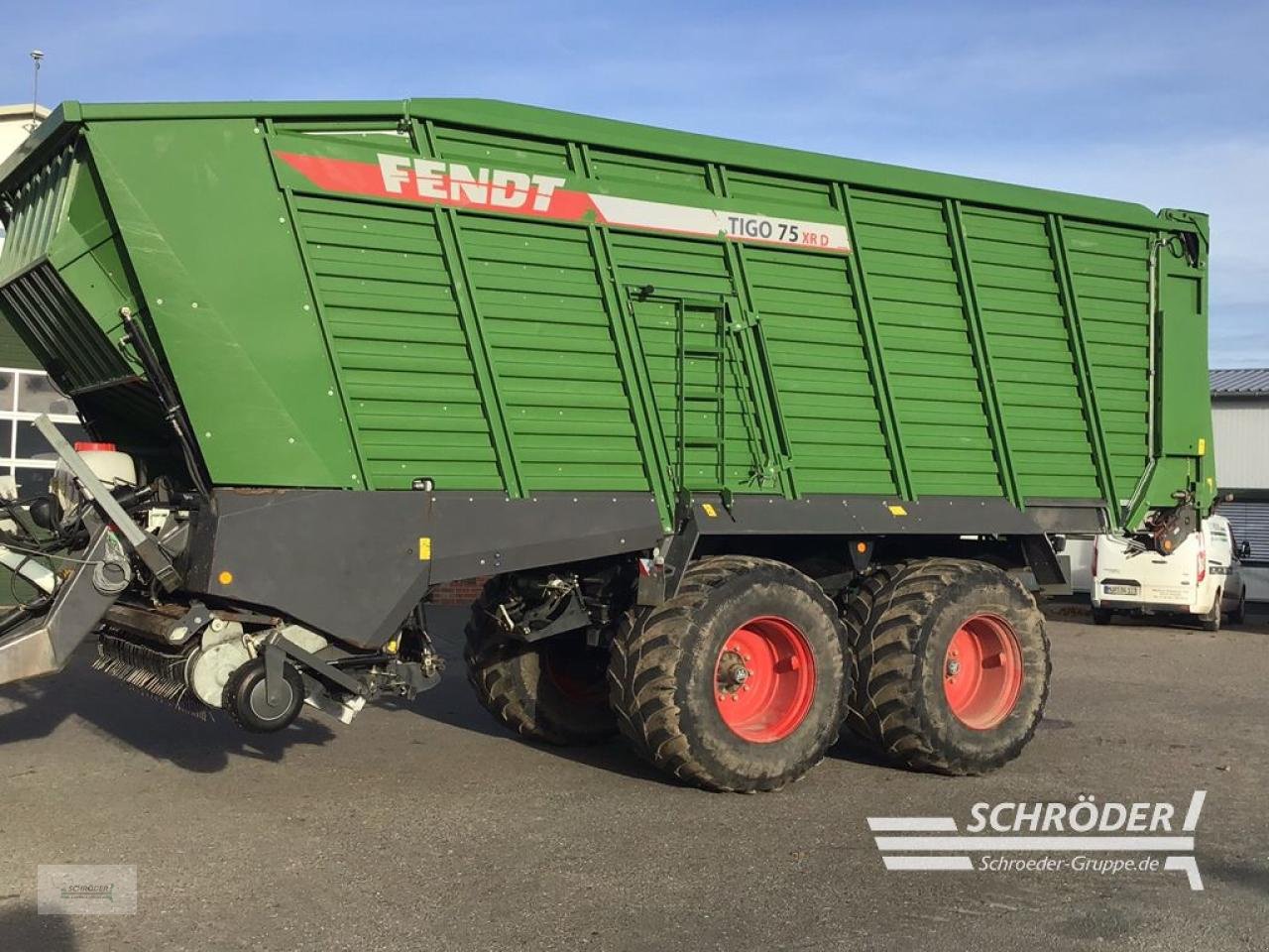 Ladewagen des Typs Fendt TIGO 75 XR, Gebrauchtmaschine in Penzlin (Bild 2)