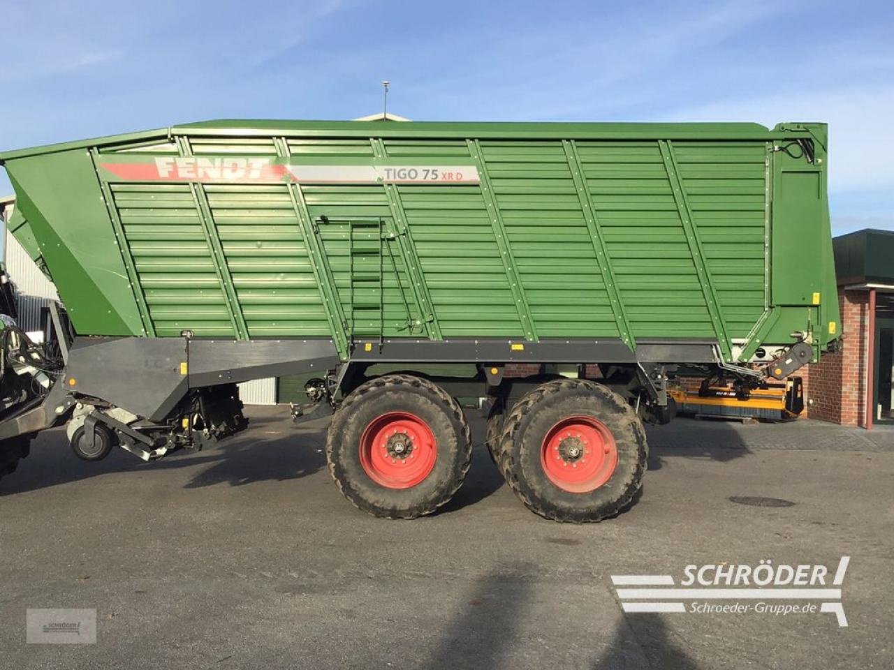 Ladewagen des Typs Fendt TIGO 75 XR, Gebrauchtmaschine in Penzlin (Bild 3)