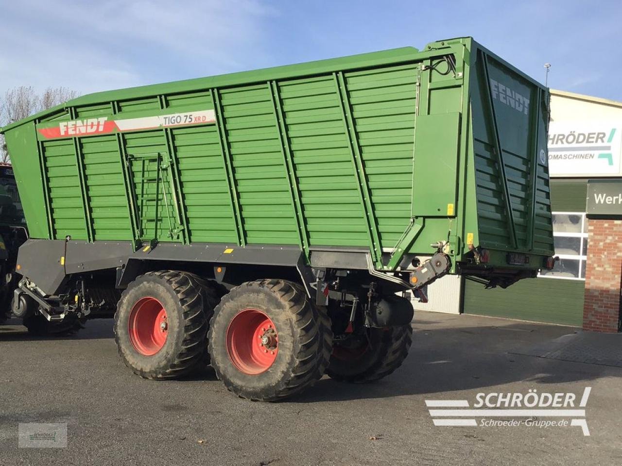 Ladewagen des Typs Fendt TIGO 75 XR, Gebrauchtmaschine in Penzlin (Bild 4)