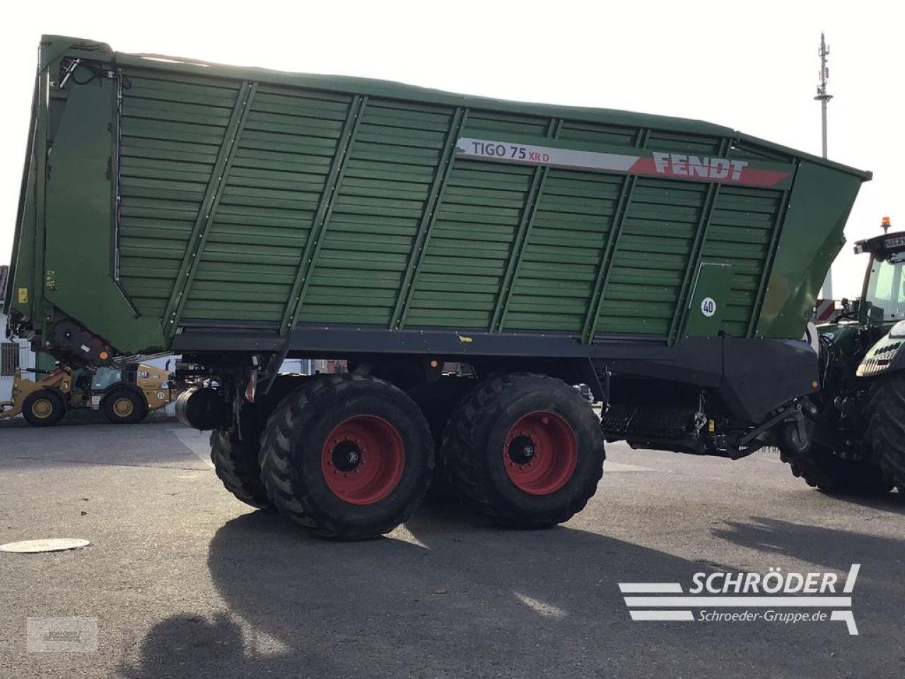 Ladewagen des Typs Fendt TIGO 75 XR, Gebrauchtmaschine in Penzlin (Bild 8)