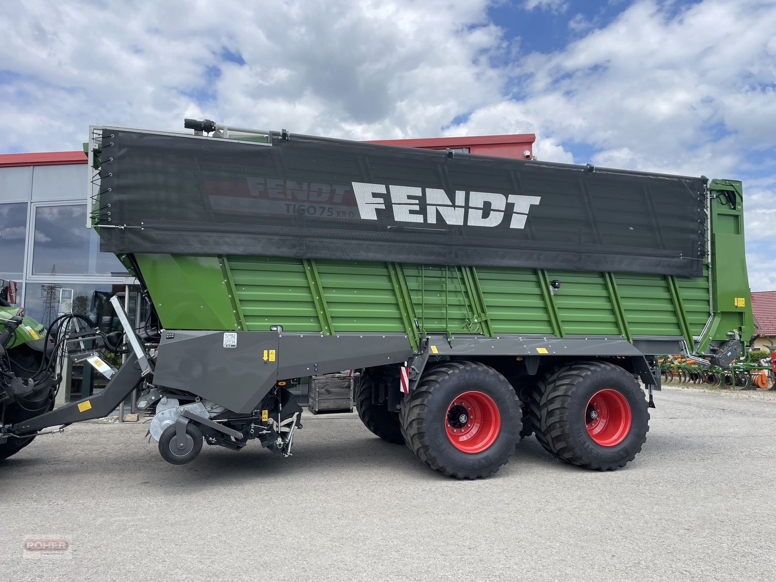 Ladewagen tip Fendt TIGO 75XR D, Neumaschine in Wieselburg Land (Poză 9)