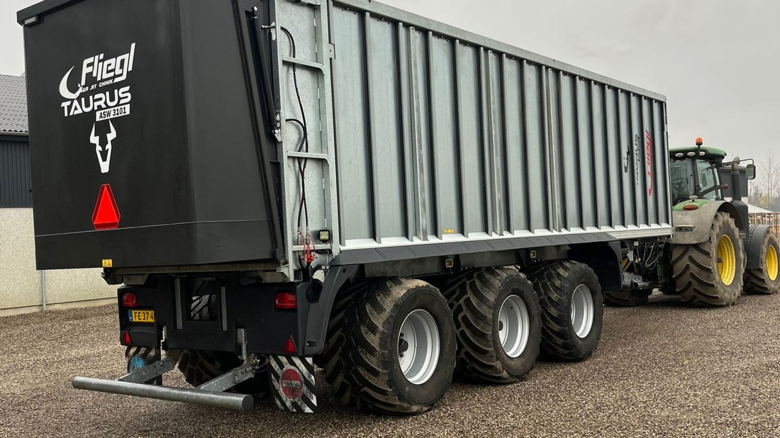 Ladewagen del tipo Fliegl ASW 3101 Flirgl Taurus ASW 3101, Gebrauchtmaschine en Hadsten (Imagen 6)