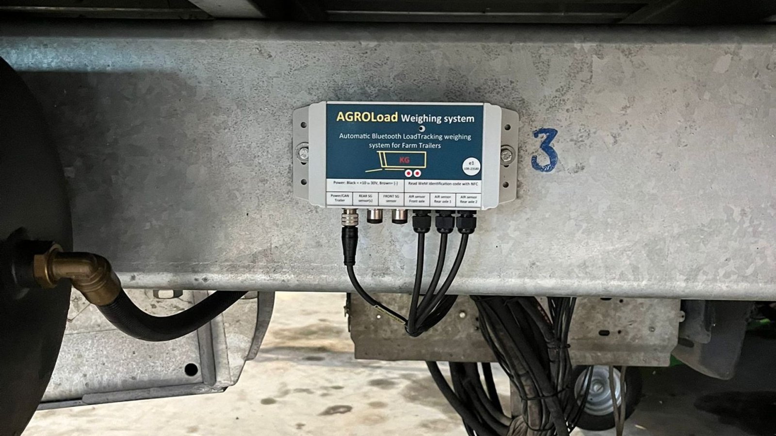 Ladewagen del tipo Fliegl ASW 3101 Flirgl Taurus ASW 3101, Gebrauchtmaschine en Hadsten (Imagen 3)