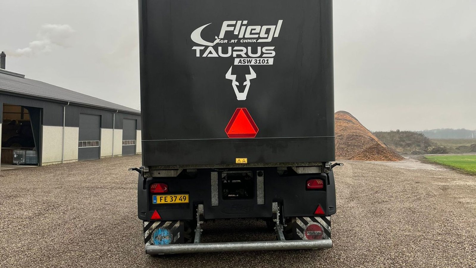 Ladewagen del tipo Fliegl ASW 3101 Flirgl Taurus ASW 3101, Gebrauchtmaschine en Hadsten (Imagen 2)