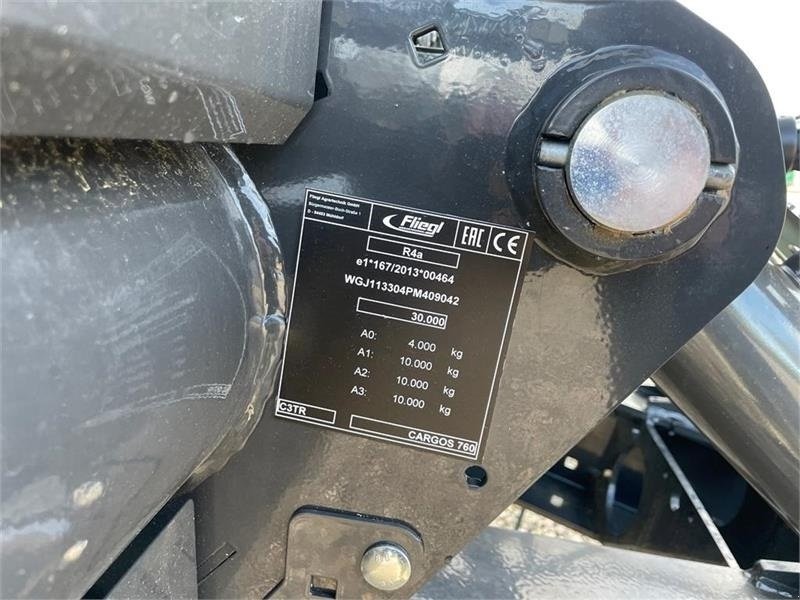 Ladewagen tipa Fliegl Cargos 760 med elektrisk tvangsstyring, Gebrauchtmaschine u Ribe (Slika 14)