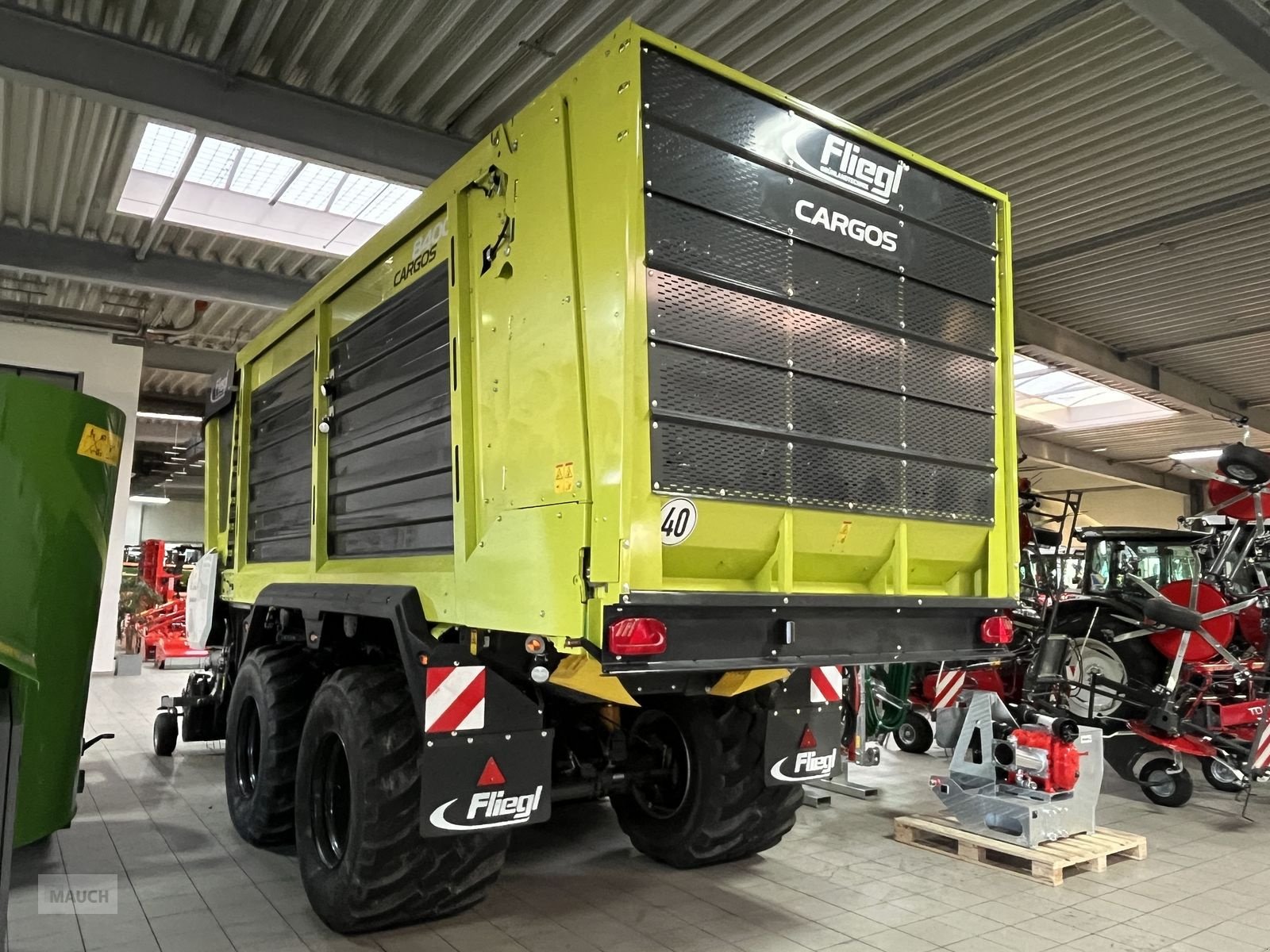 Ladewagen tip Fliegl Cargos 8400, Neumaschine in Burgkirchen (Poză 5)