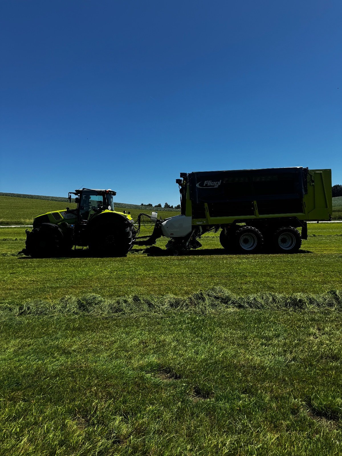 Ladewagen Türe ait Fliegl Cargos 8400, Gebrauchtmaschine içinde Eching (resim 2)