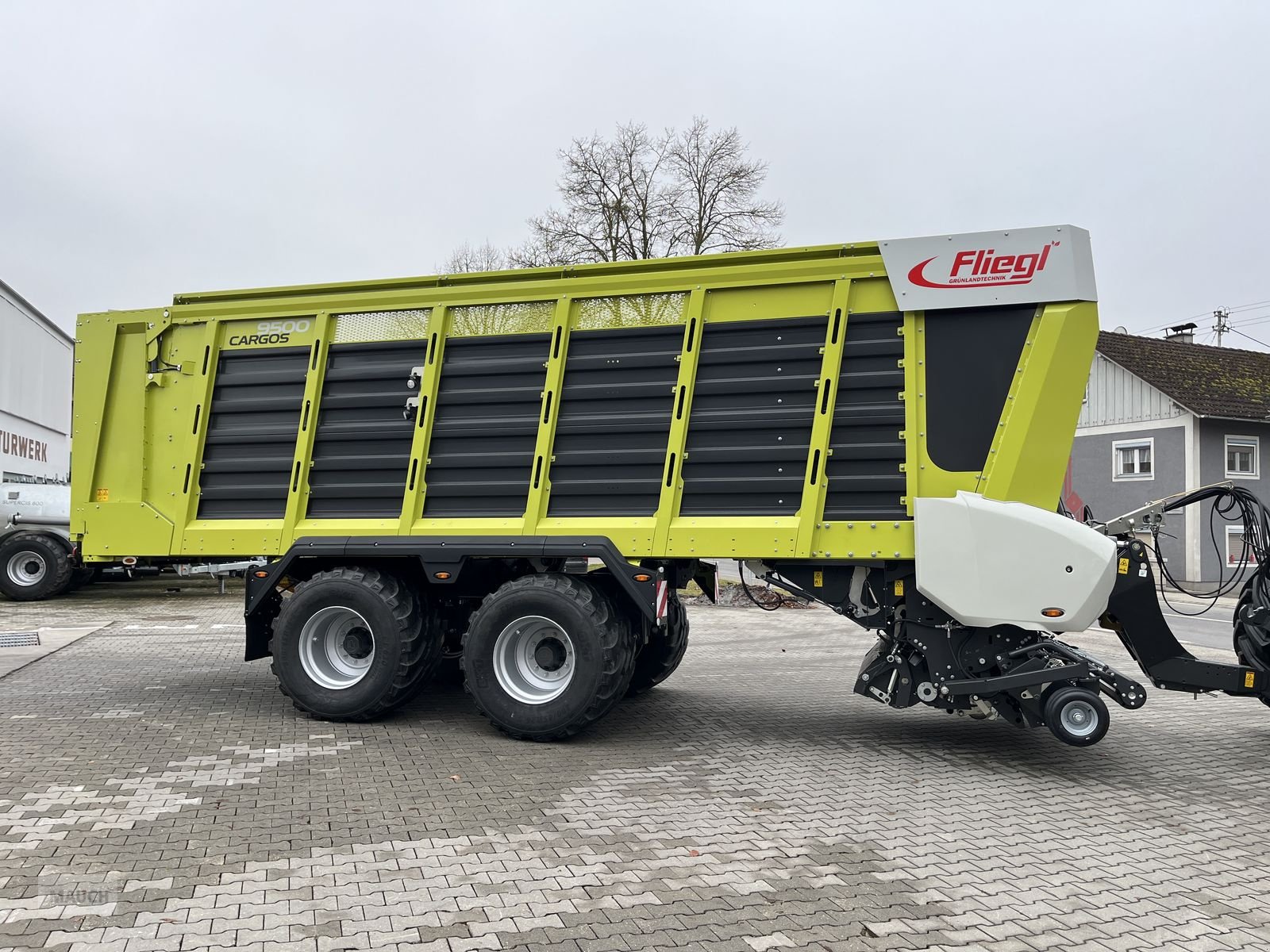 Ladewagen del tipo Fliegl Cargos 9500, Neumaschine In Burgkirchen (Immagine 8)