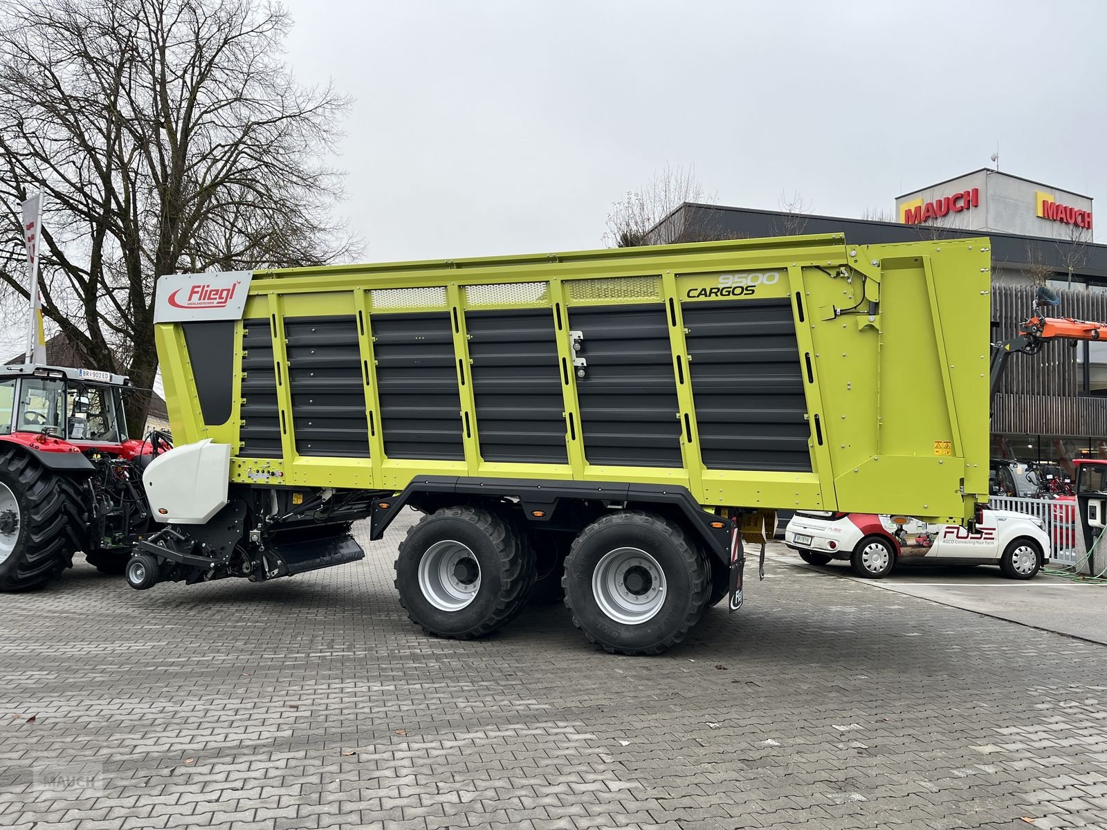 Ladewagen del tipo Fliegl Cargos 9500, Neumaschine In Burgkirchen (Immagine 3)
