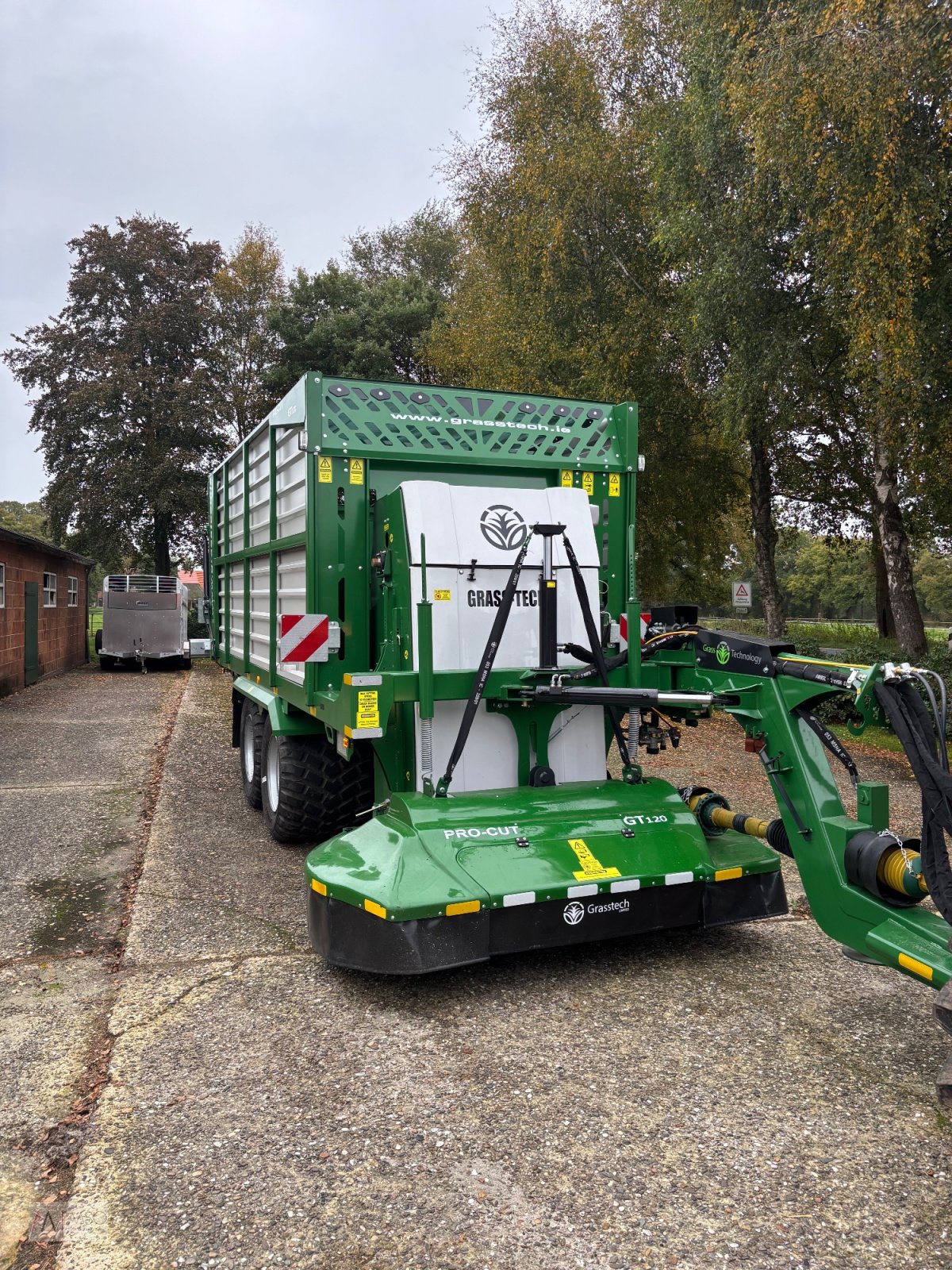 Ladewagen del tipo Grasstech Zero Grazer GT120 Mähladewagen Ladewagen Frischgrasfütterung, Neumaschine In Berumerfehn (Immagine 1)