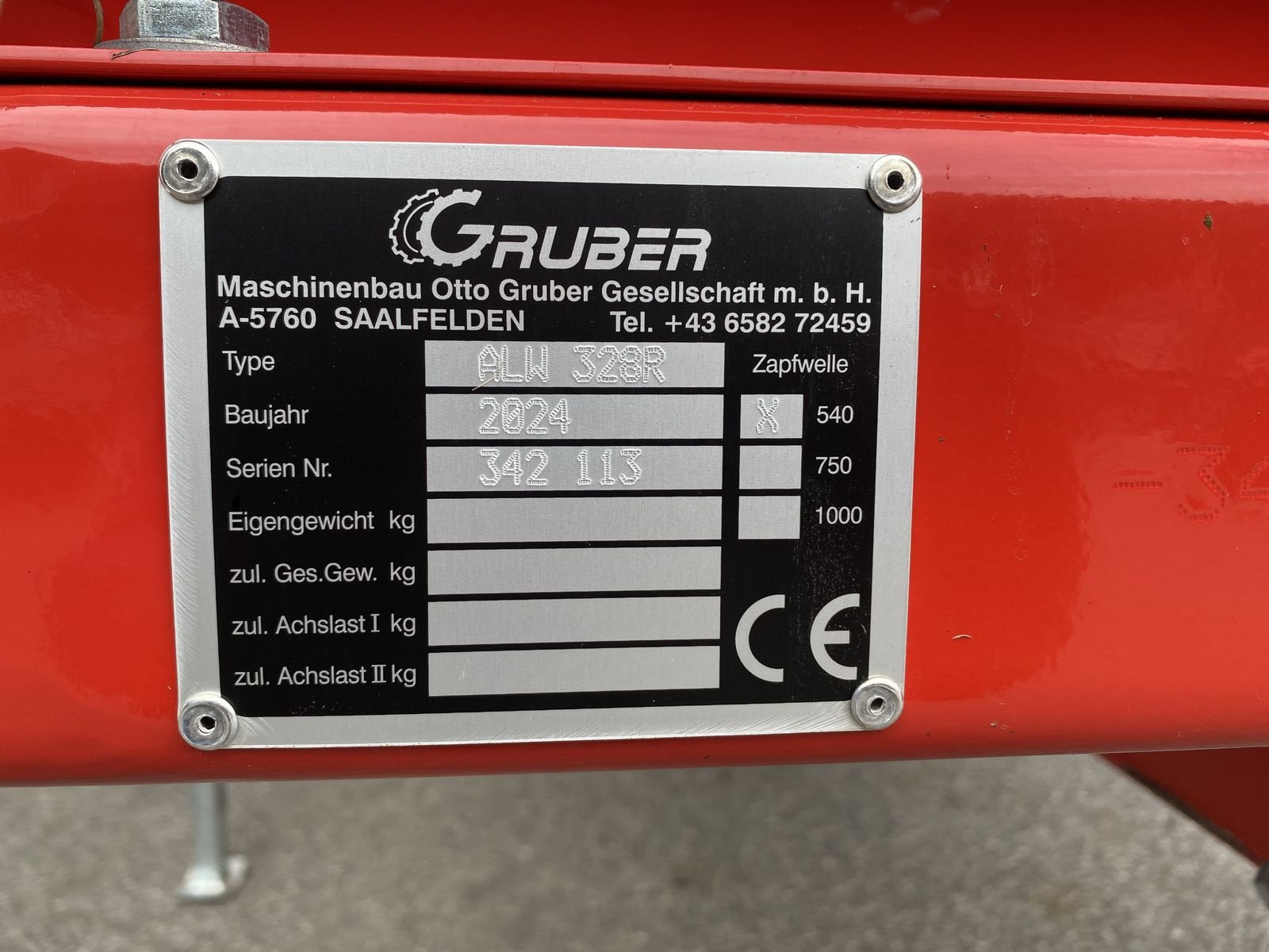 Ladewagen des Typs Gruber ALW 328 R, Gebrauchtmaschine in Ried im Oberinntal (Bild 7)