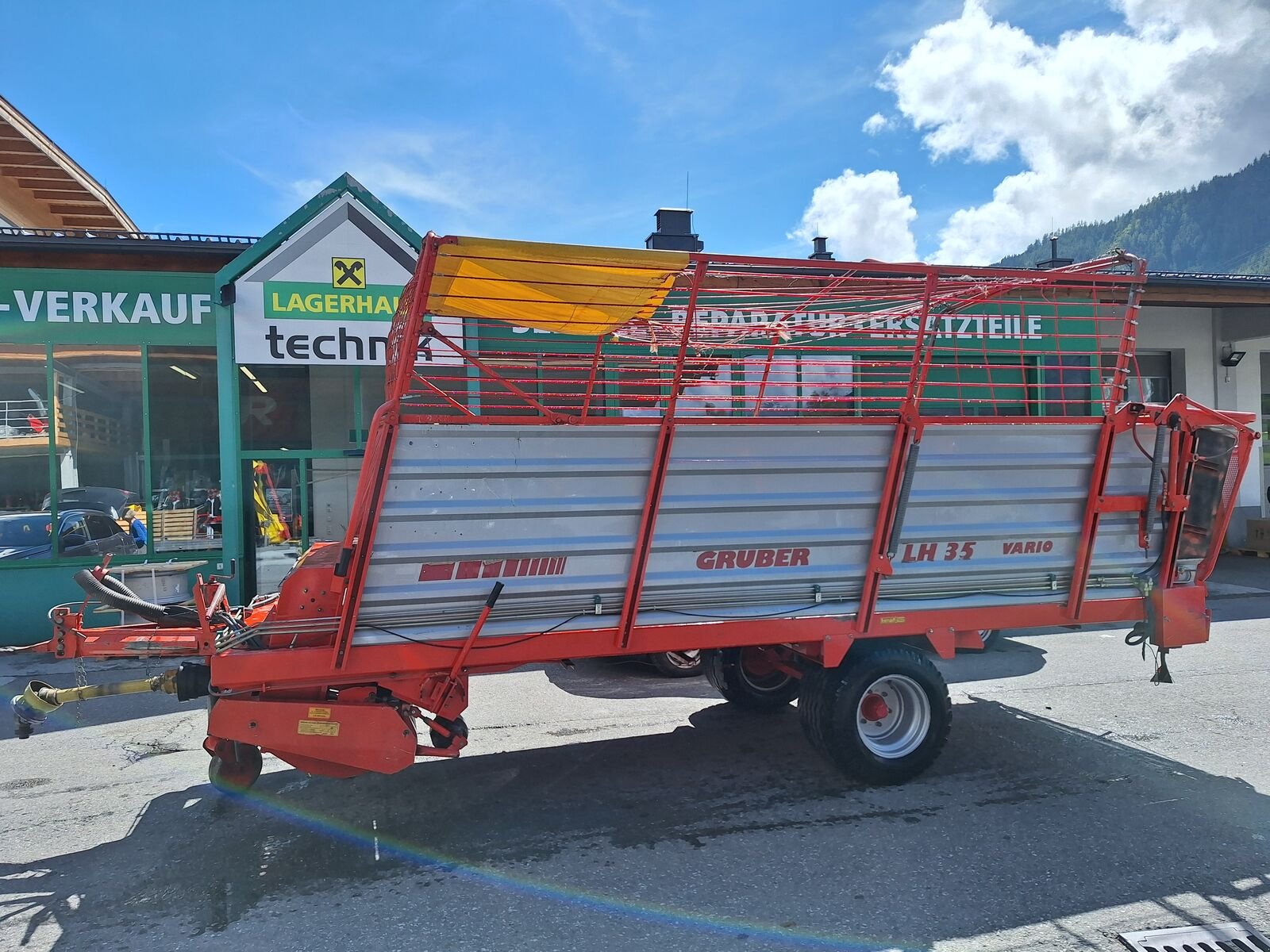 Ladewagen des Typs Gruber LH 35 Vario, Gebrauchtmaschine in Bramberg (Bild 4)