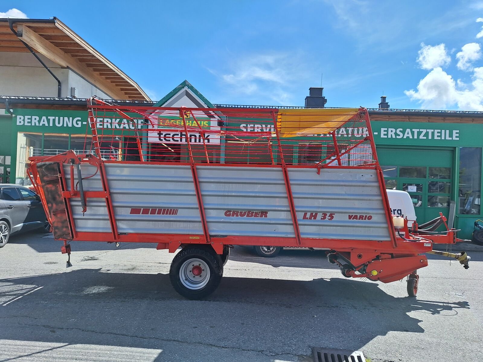 Ladewagen des Typs Gruber LH 35 Vario, Gebrauchtmaschine in Bramberg (Bild 3)