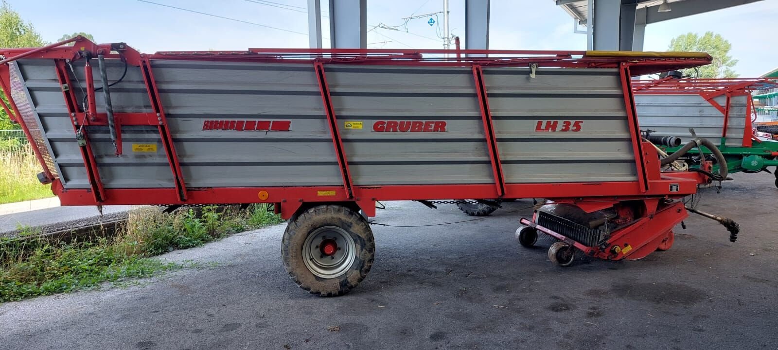 Ladewagen des Typs Gruber LH 35, Gebrauchtmaschine in Bergheim (Bild 1)