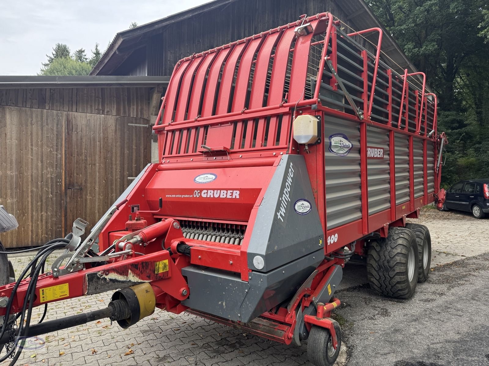 Ladewagen of the type Gruber Twin Power TP 400, Gebrauchtmaschine in Münzkirchen (Picture 2)