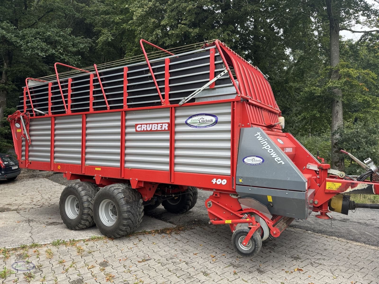 Ladewagen of the type Gruber Twin Power TP 400, Gebrauchtmaschine in Münzkirchen (Picture 10)