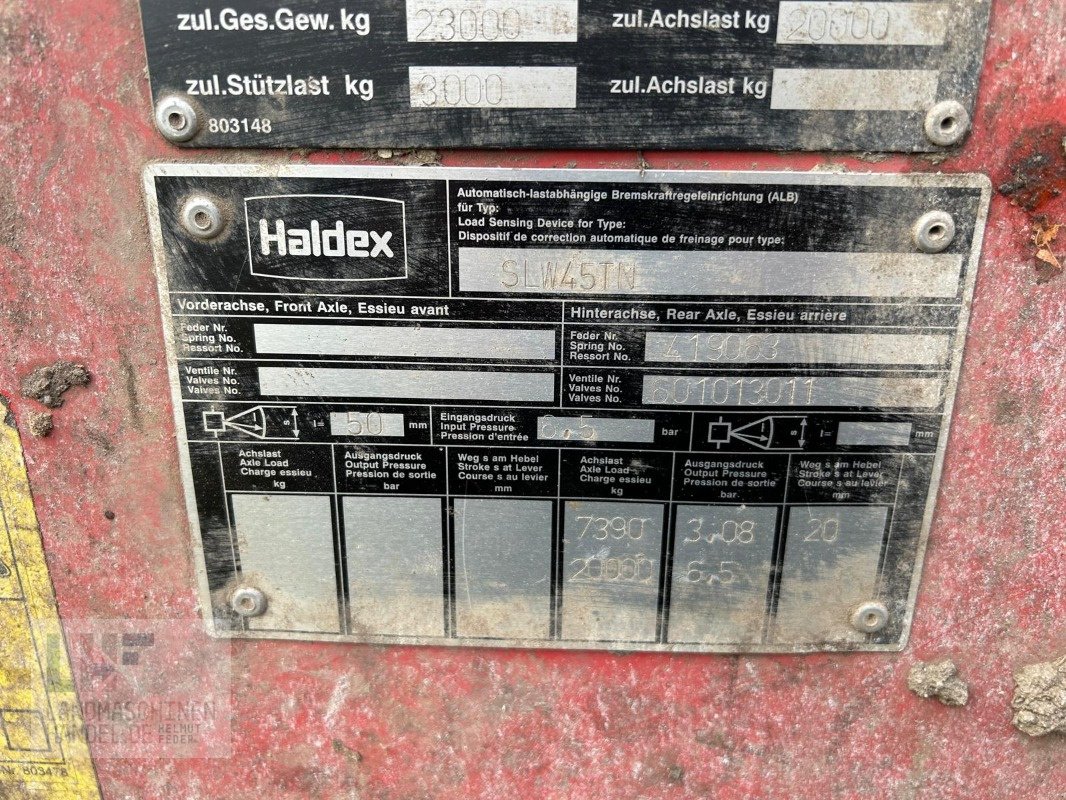 Ladewagen del tipo Hawe SLW 45 T, Gebrauchtmaschine In Burg/Spreewald (Immagine 6)