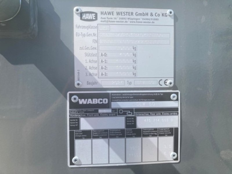 Ladewagen of the type Hawe SLW 50 ensilagevogn, Gebrauchtmaschine in Farsø (Picture 3)