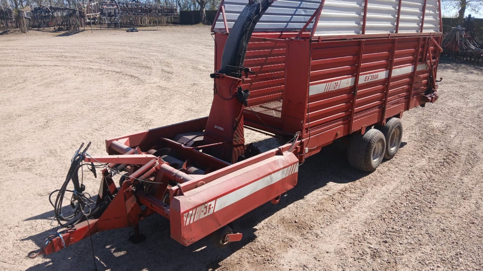 Ladewagen za tip JF ES3500, Gebrauchtmaschine u Nykøbing Mors (Slika 1)