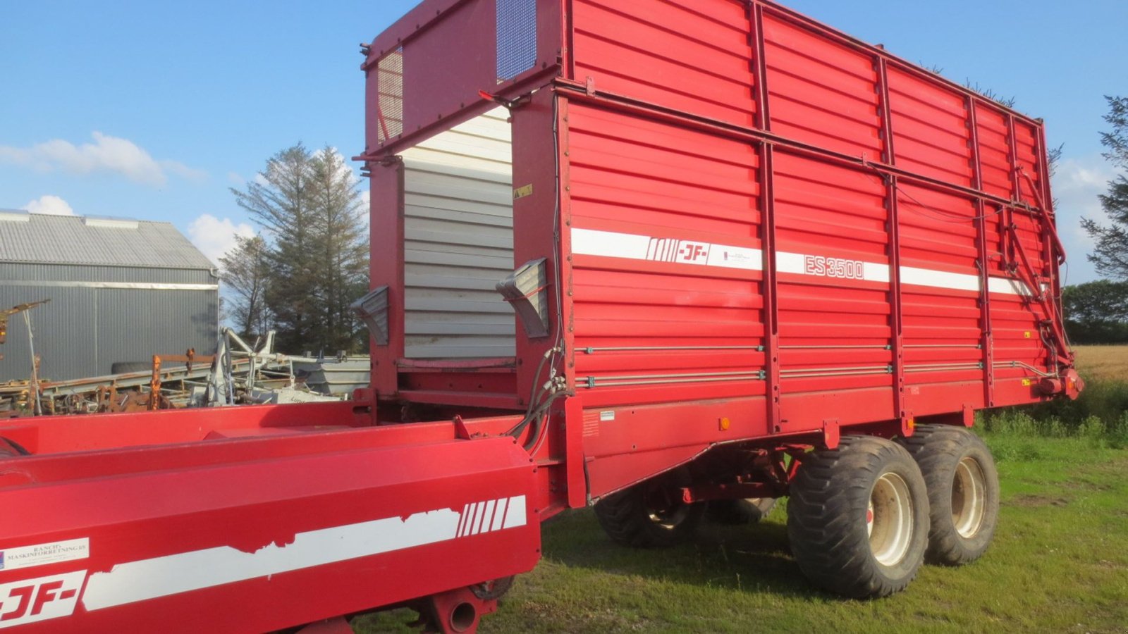 Ladewagen of the type JF ES3500, Gebrauchtmaschine in Nørre Nebel (Picture 4)